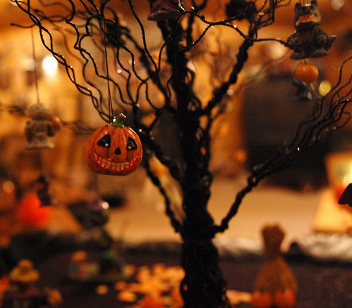 Halloween Gift Scene