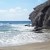 woman alone at beach